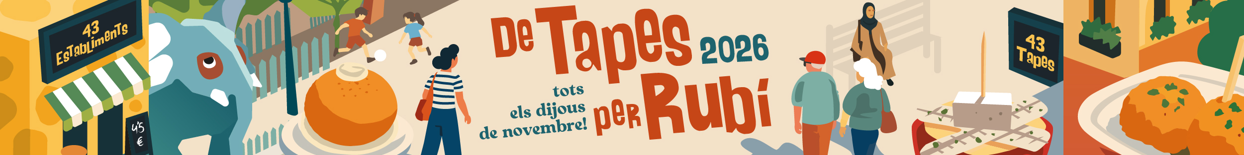 Ruta de Tapes per Rub