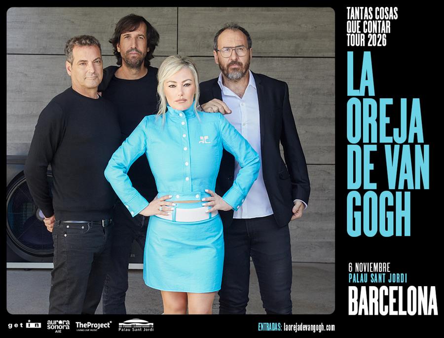 La Oreja de Van Gogh al Palau Sant Jordi